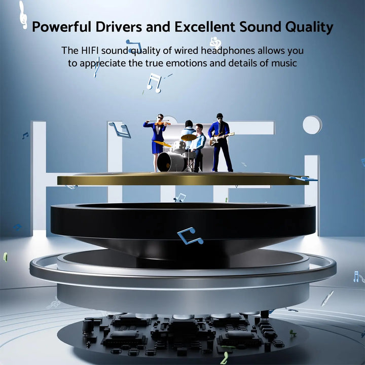 For Samsung Headphones HiFi Bass Stereo Volume Control With Mic USB Type C 3.5mm Wired Eadphone For Galaxy S24 S23 S22 S21 Ultra