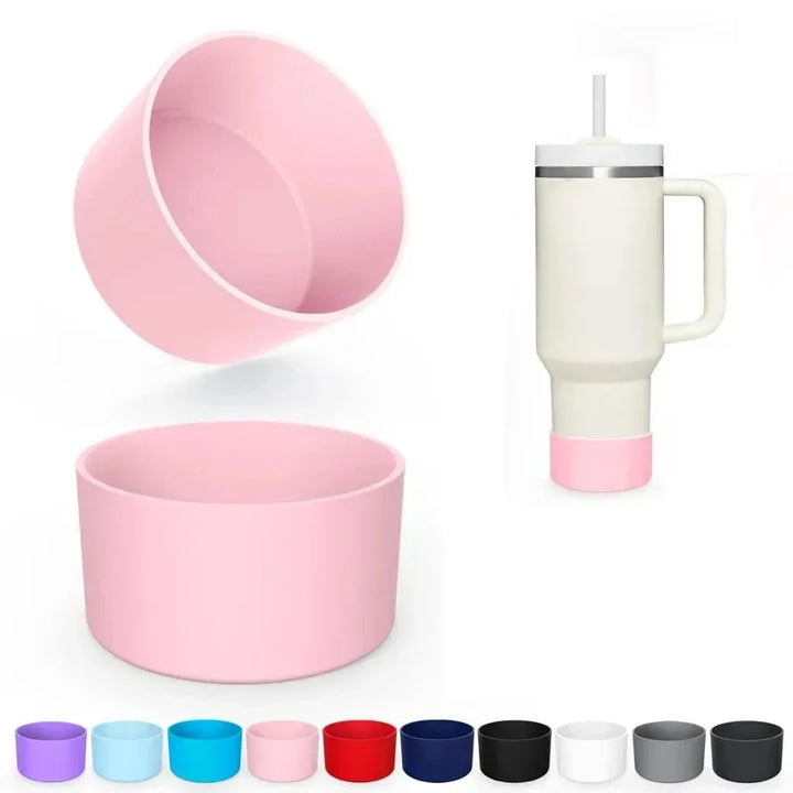 7.5cm Silicone Boot Bottom Sleeve Cover for Stanley 40oz Tumbler Quencher Adventure and Ice Flow Flip 30 Oz 20 Oz Water Bottle - Total Trends Fusion