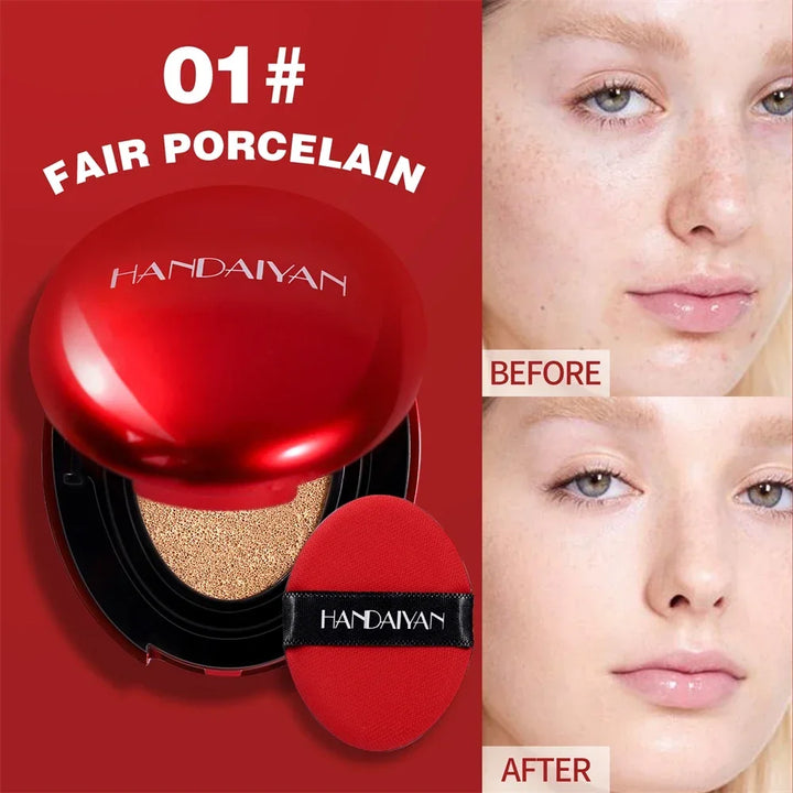 Air Cushion Foundation Light Natural Moisturizing Concealer Whitening Oil-control Women Base Long-lasting Makeup Korean Cosmetic