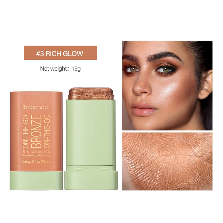 "Functional Blush Stick | Waterproof Cream Blusher for Brightening Skin Tone"