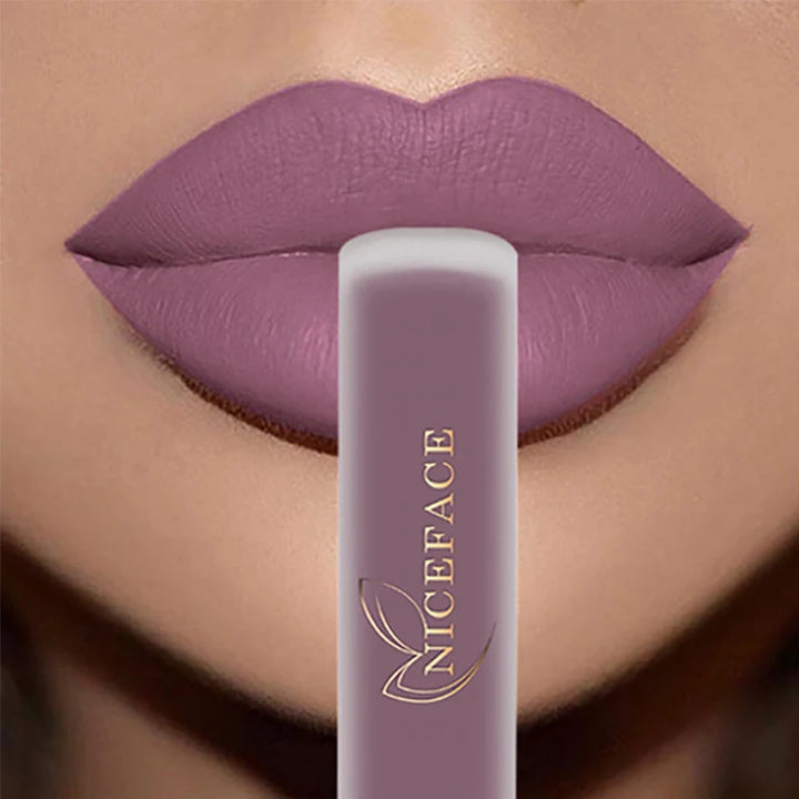 Waterproof Matte Lipgloss Lasting Nude Liquid Lipstick Cosmetic Women Lip Tint Makeup Lip Stain