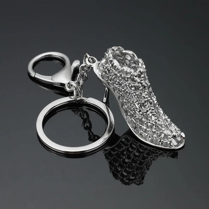 High Heel Shoes Keychain Rhinestone Car Key Rings Women Bag Charms Key Chains Keyrings Fashion Crystal Key Holder S150 - Total Trends Fusion
