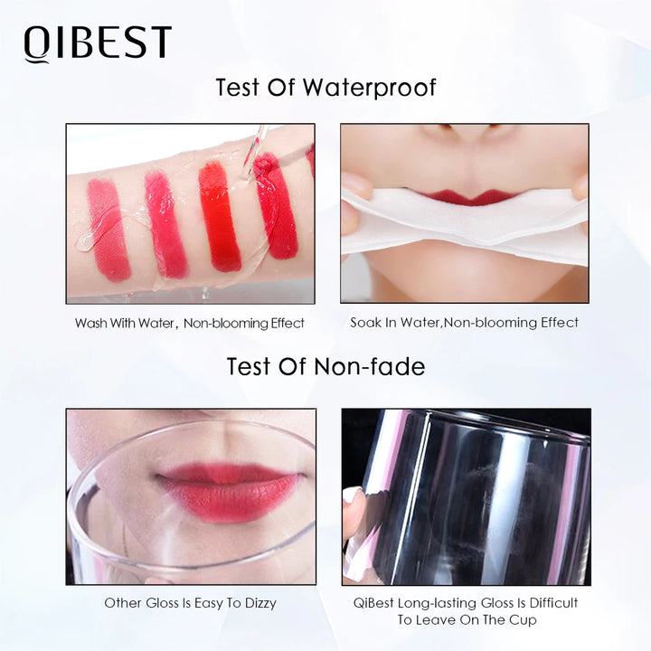 Waterproof Matte Lipgloss Lasting Nude Liquid Lipstick Cosmetic Women Lip Tint Makeup Lip Stain