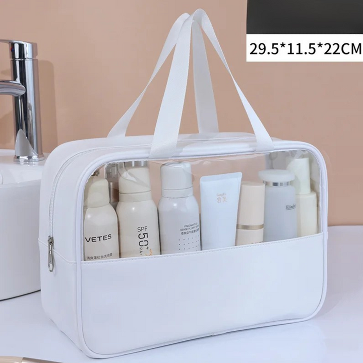 Portable Travel cosmetic bag Women Transparent Makeup Bag Large-Capacity Bath Wash Bags Multifunction Waterproof Storage Case
