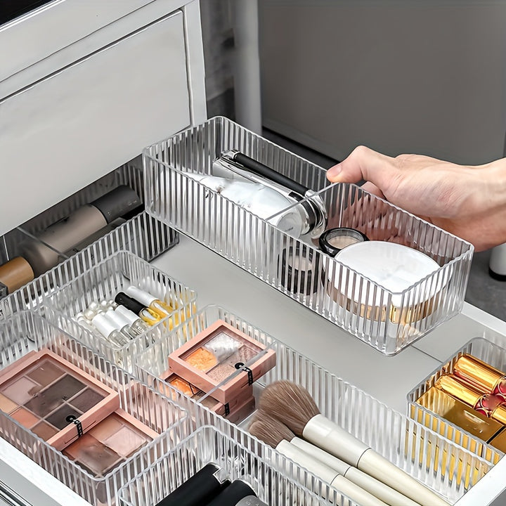6PCS Cosmetics Storage Box Keeps Your Cosmetics Clean And Tidy - Total Trends Fusion