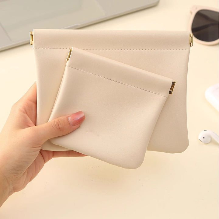 Portable And Efficient Cosmetic Bag, With Intelligent Automatic Closing Super Durable And Spacious Cosmetic Bag, With Automatic Closing, Convenient For Packaging And Travel - Total Trends Fusion