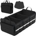 Trunk Organizer For SUV, Large Trunk Organizer For Car, Collapsible Multi-Compartment Car Trunk Organizer, Sturdy Cargo Trunk Storage Organizer, Non Slip Bottom - Total Trends Fusion