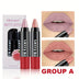 2Pcs Velvet Lipstick Pen Set, Nude Matte Lip Liner Crayon Pencil, 24 Hour Long Lasting Waterproof Lipstick, Twist-up Lip Color, Moisturizing Lipstick, Lip Makeup Graduation Gift For Women Girls - Total Trends Fusion