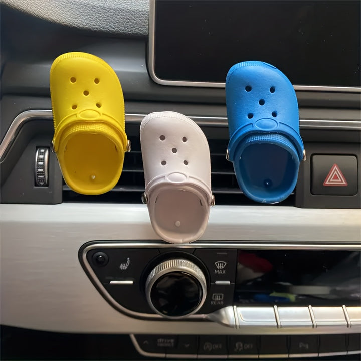 3pcs Car Fragrance Perfume Diffuser Ventilation Clip, Creative Cute Shoe Shaped Car Accessories Decoration - Total Trends Fusion