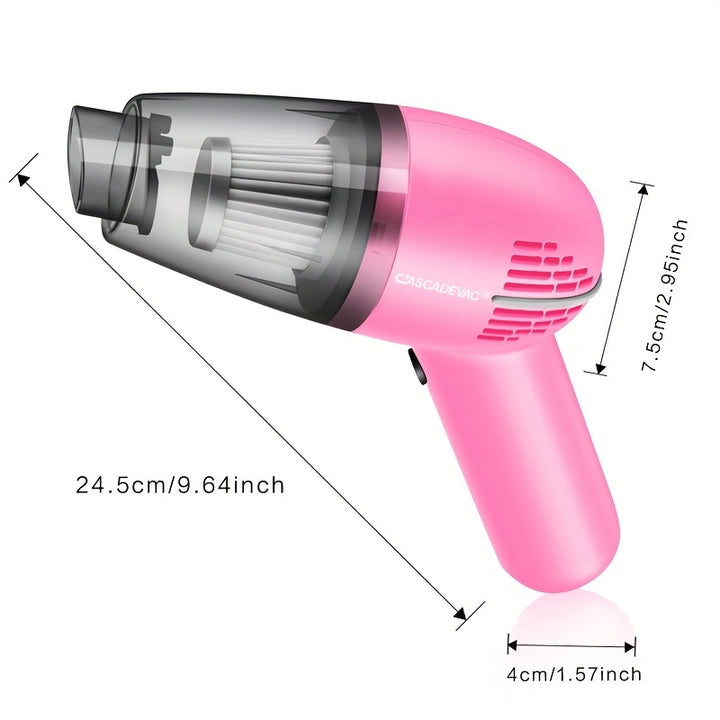 Car Vacuum Cleaner Strong Suction Super Power Dry And Wet Cleaning Cat Hair Pet Hair Multifunctional Portable Mini Handheld - Total Trends Fusion