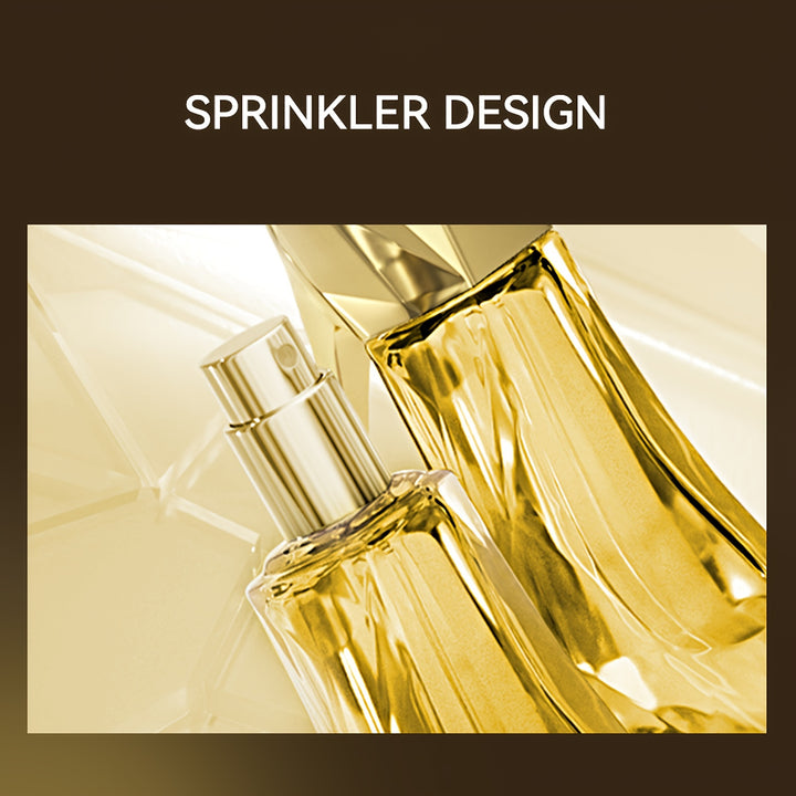 30ML Golden Natural Fragrance High Heel Styling Perfume Eau De Parfum Spray, Long-Lasting and Charming Personal Parfum for Women and Girls