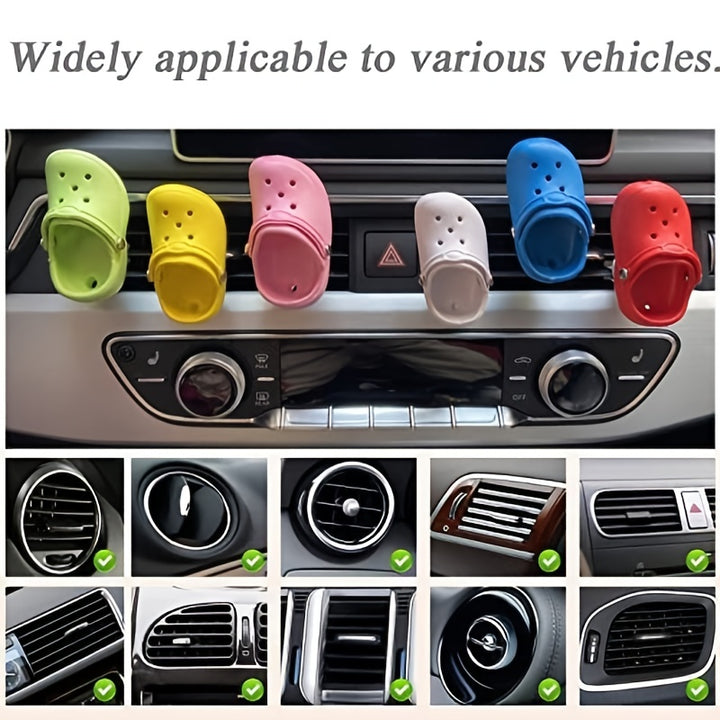3pcs Car Fragrance Perfume Diffuser Ventilation Clip, Creative Cute Shoe Shaped Car Accessories Decoration - Total Trends Fusion