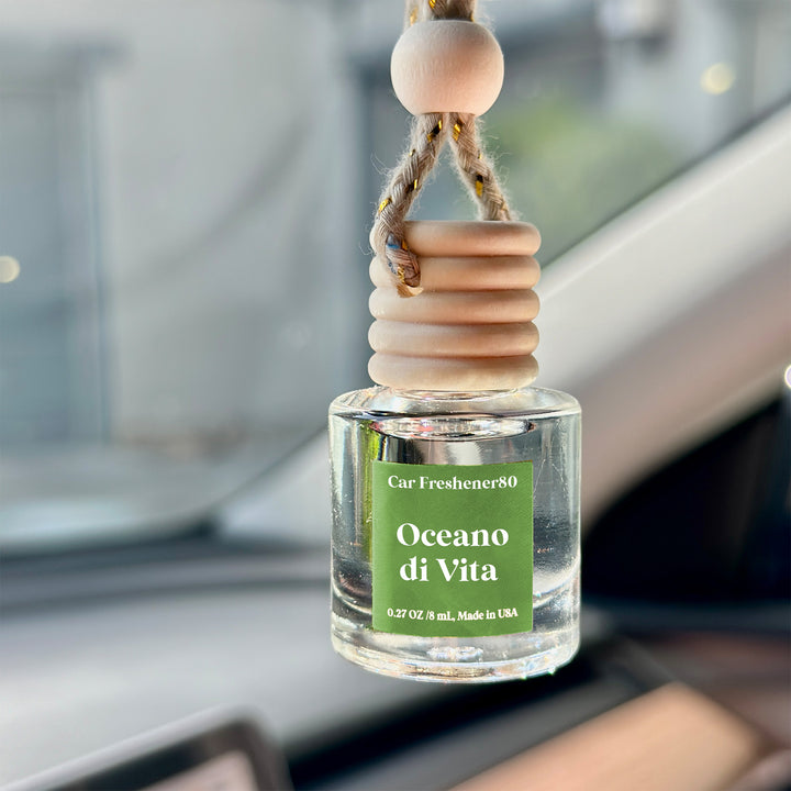 Car Air Freshener Pick From 22 Scents Hanging Car Diffuser, Car Decor Accessory, Made in USA, Long Lasting, Ships Today, The best Christmas present ever, Choose 1 Bottle or 2 Bottles