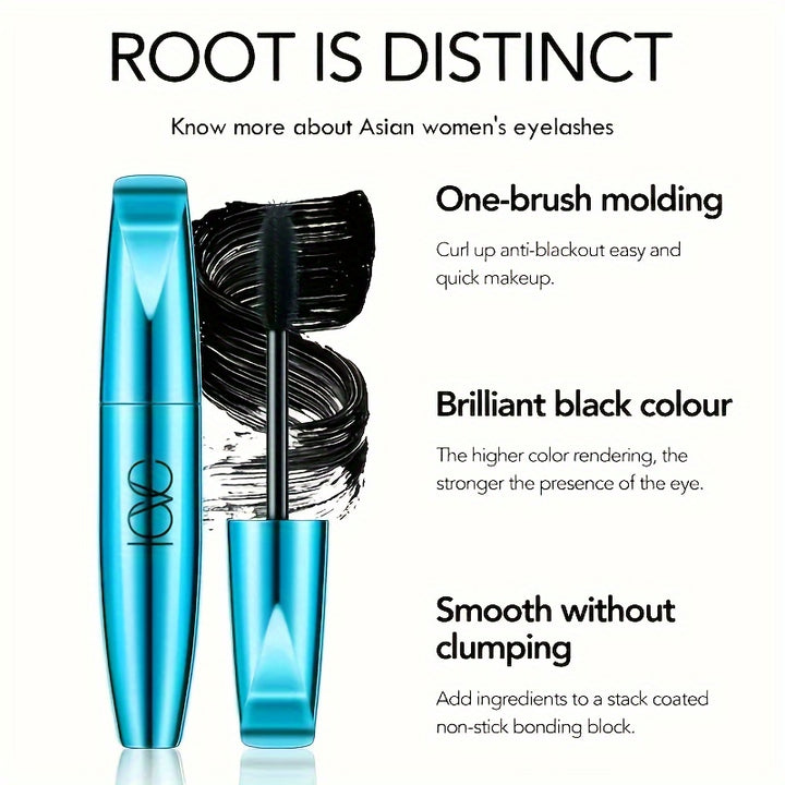 Buy 2 Get 1 Free, total of 3 Pcs Dramatic Volume Mascara - Long-Lasting, Waterproof, Smudge-Proof Mascara for Extreme Curl, Length, and Drama - Up to 24 Hours of Wear, Deep, Rich Extreme Black Color - Total Trends Fusion