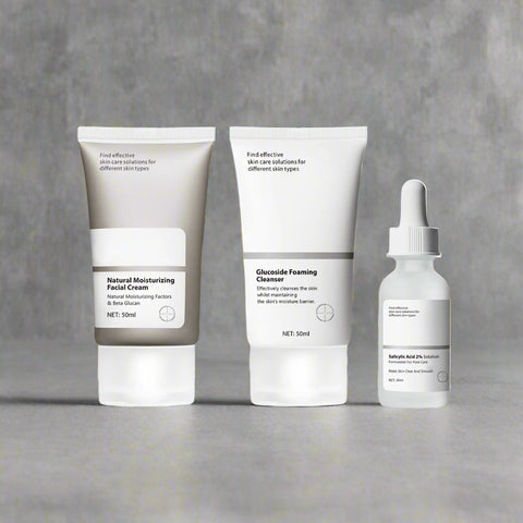 "Hydrating Foaming Facial Cleanser with 2% Salicylic Acid | For All Skin Types"
