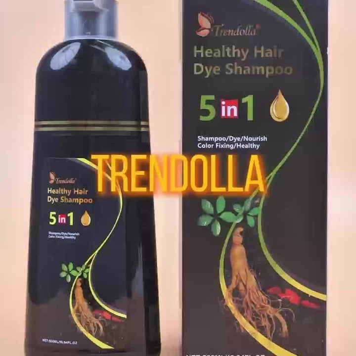 5 In 1 Hair Colour Shampoo, Long Lasting Hair Colour Shampoo, Instant Hair Colour Shampoo, For Men And Women.500ML/16.94FL.OZ Halloween