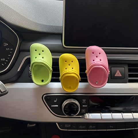 3pcs Car Fragrance Perfume Diffuser Ventilation Clip, Creative Cute Shoe Shaped Car Accessories Decoration - Total Trends Fusion