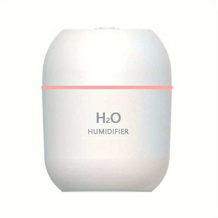 Humidifiers For Bedroom Cool Mist Humidifier (220ML Water Tank) Quiet Ultrasonic Humidifiers For Bedroom & Room Easy To Fill & Clean Cool Mist Air Humidifier For Home & Plants - Total Trends Fusion