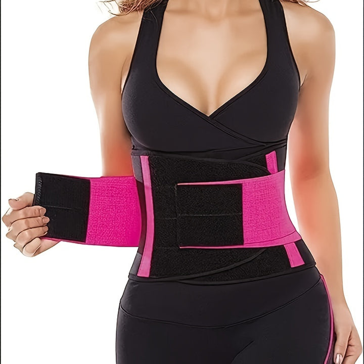 Letsfit Trainer For Women And Men, Adjustable Waist Cincher Trimmer, Slimming Body Shaper Belt For Workout Fitness Sports - Total Trends Fusion