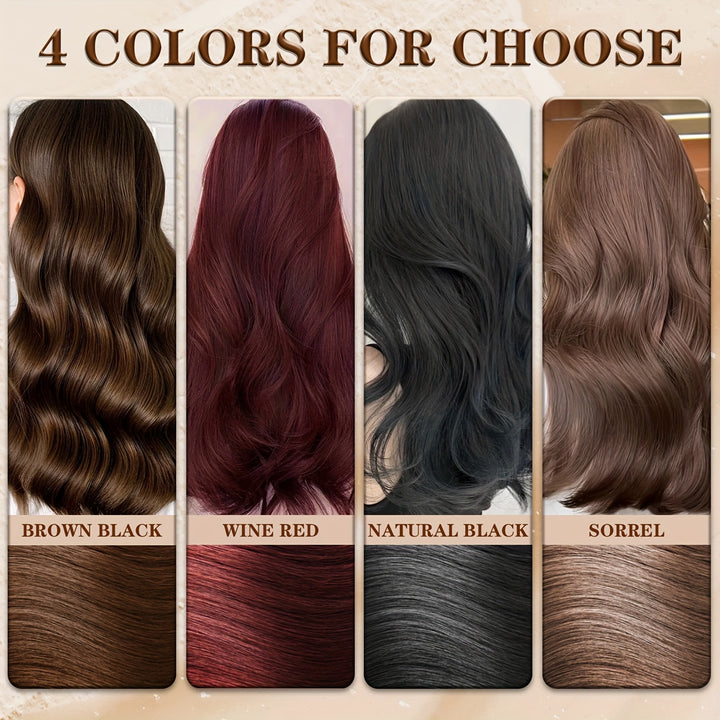 5 In 1 Hair Colour Shampoo, Long Lasting Hair Colour Shampoo, Instant Hair Colour Shampoo, For Men And Women.500ML/16.94FL.OZ Halloween - Total Trends Fusion
