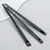 3Pcs Ultra-Thin Eyebrow Brush Set - Angled Precision Eyeliner Makeup Brushes, Synthetic Bristles Slanted Eye Brow Tinting Kit - Total Trends Fusion