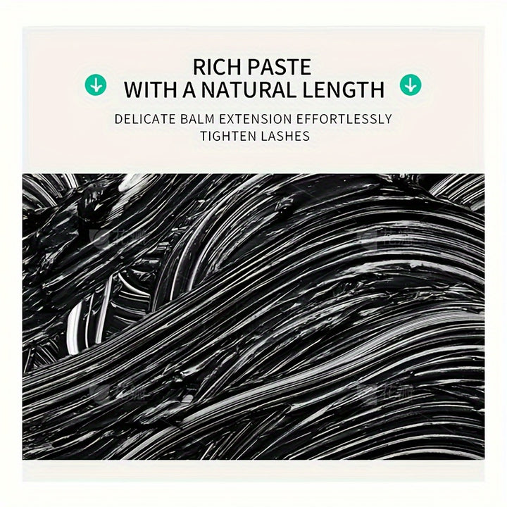 3PCS Set 4D Silk Fiber Mascara, Black, Long-Lasting, Clump-Free, Smudge-Proof, Dense Curling Effect With Olive Brush Head For Voluminous Eyelashes - Total Trends Fusion