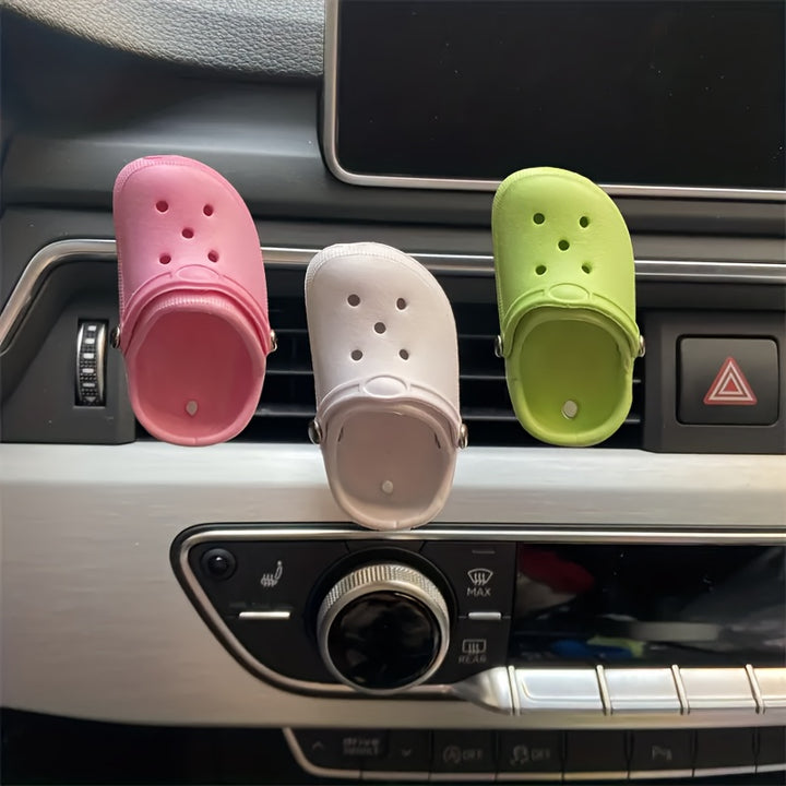 3pcs Car Fragrance Perfume Diffuser Ventilation Clip, Creative Cute Shoe Shaped Car Accessories Decoration - Total Trends Fusion