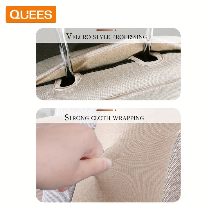 Full Set Seat Covers - Linen Seat Cover Front and Rear Seat Cushion Universal for SUVs and Trucks - Total Trends Fusion
