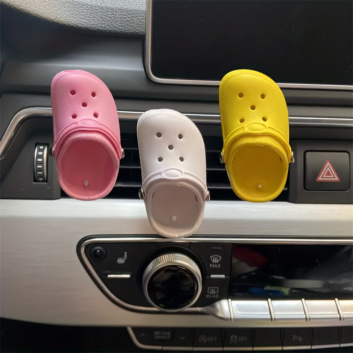 3pcs Car Fragrance Perfume Diffuser Ventilation Clip, Creative Cute Shoe Shaped Car Accessories Decoration - Total Trends Fusion