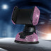 Car Phone Holder, 360 Degree Adjustable Crystal Car Dashboard Vent Mobile Phone Holder For Glass Dashboard Universal Car Phone Holder Diamond Sucker Car Suction Cup Navigation Stand - Total Trends Fusion