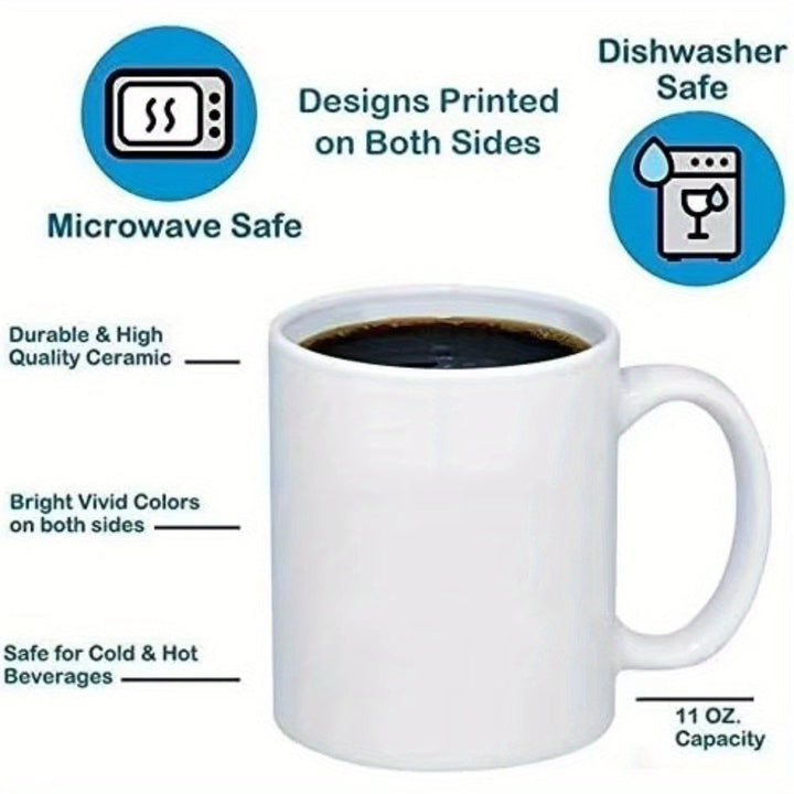 Patriotic, Trump 47 Inauguration Day Celebration Mug - Double-Sided Design, Microwave & Dishwasher Safe, Durable 11oz Coffee and Tea Cup for All Occasions