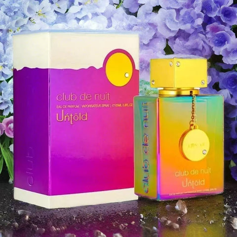 New style Armaf Club De Nuit UNTOLD EDP3.60z -Limited Edition Spicy WoodyMetallic Fragrance All-Day freshness, Perfect Gift for Him (Halloween, Christmas, Thanksgiving)