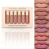 YOUNG VISION Matte Nude Liquid Lipstick Sets, Long Lasting and Waterproof Pink/Brown Lip Stick Pack Bundles, Lip Gloss/Lip Stain Makeup Set for Women, Labiales Matte Larga Duracion 24 - Total Trends Fusion