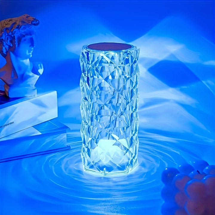 Bedside table lamp touch charging creative night light three-tone light change color colorful remote control touch switch brightness can be freely adjusted - Total Trends Fusion