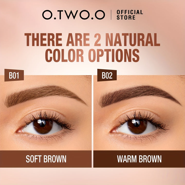 [Halloween trick or treat] 5-Day Tattoo Brow Gel - Semi-Permanent, Even Color, Long-Lasting Makeup - Effortless, Peel-Off For Natural-Looking Brows Daily Essential otwoo - Total Trends Fusion