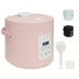 MOOSUM Multi Mini Rice Cooker 2-cups Uncooked (1.2L), Portable Small Japanese Travel Rice Cooker with Non-Stick Inner Pot, Slow Cooker, Easy Presets, 24 Hours Timer Delay & Keep Warm Function - Total Trends Fusion