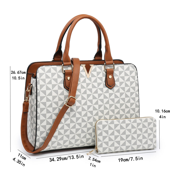 2-Piece Women's Fashion Shoulder Bag With Coin Purse Set Suitable For Daily Use, Work, Travel, Party - Total Trends Fusion