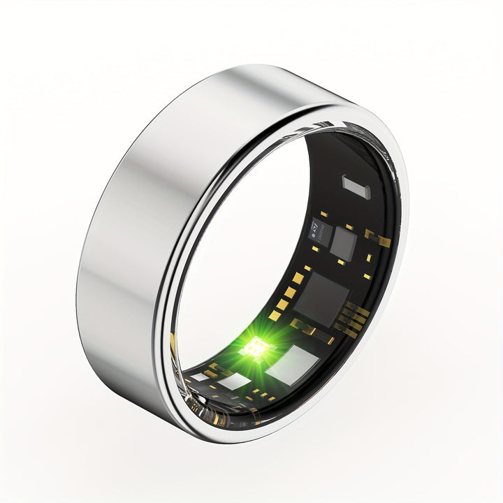 Smart Ring Fitness Tracker, Steps, Distance, Calories, Sleep Tracking, Exercise Monitoring, Compatible with iPhone Android, IP68 Waterproof, Smart Jewelry, Accessories, Gift for Women Men - Total Trends Fusion